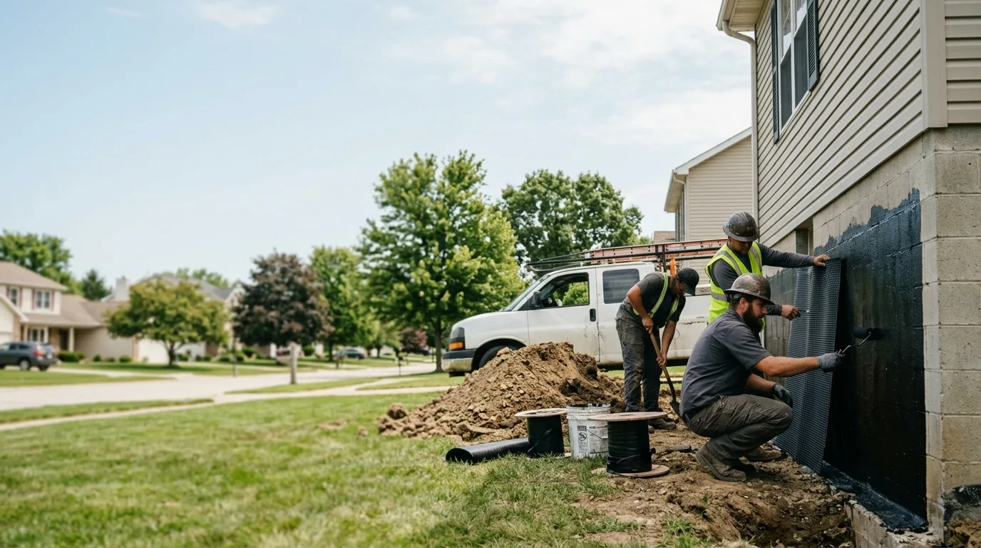 Basement Waterproofing in Vandalia, IL near me